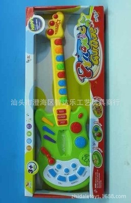 热销感应吉他 智达乐工艺玩具商行的早教音乐新选择
